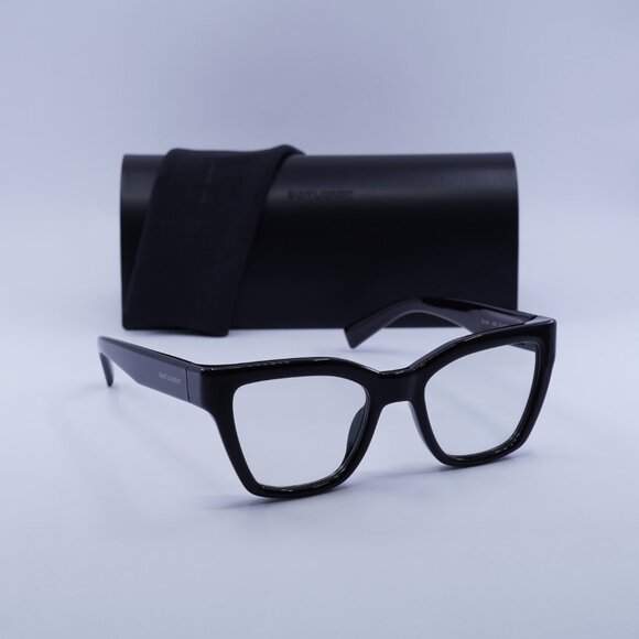 Saint Laurent SL641 006 Cat Eye Sunglasses – Shiny Black main image 5
